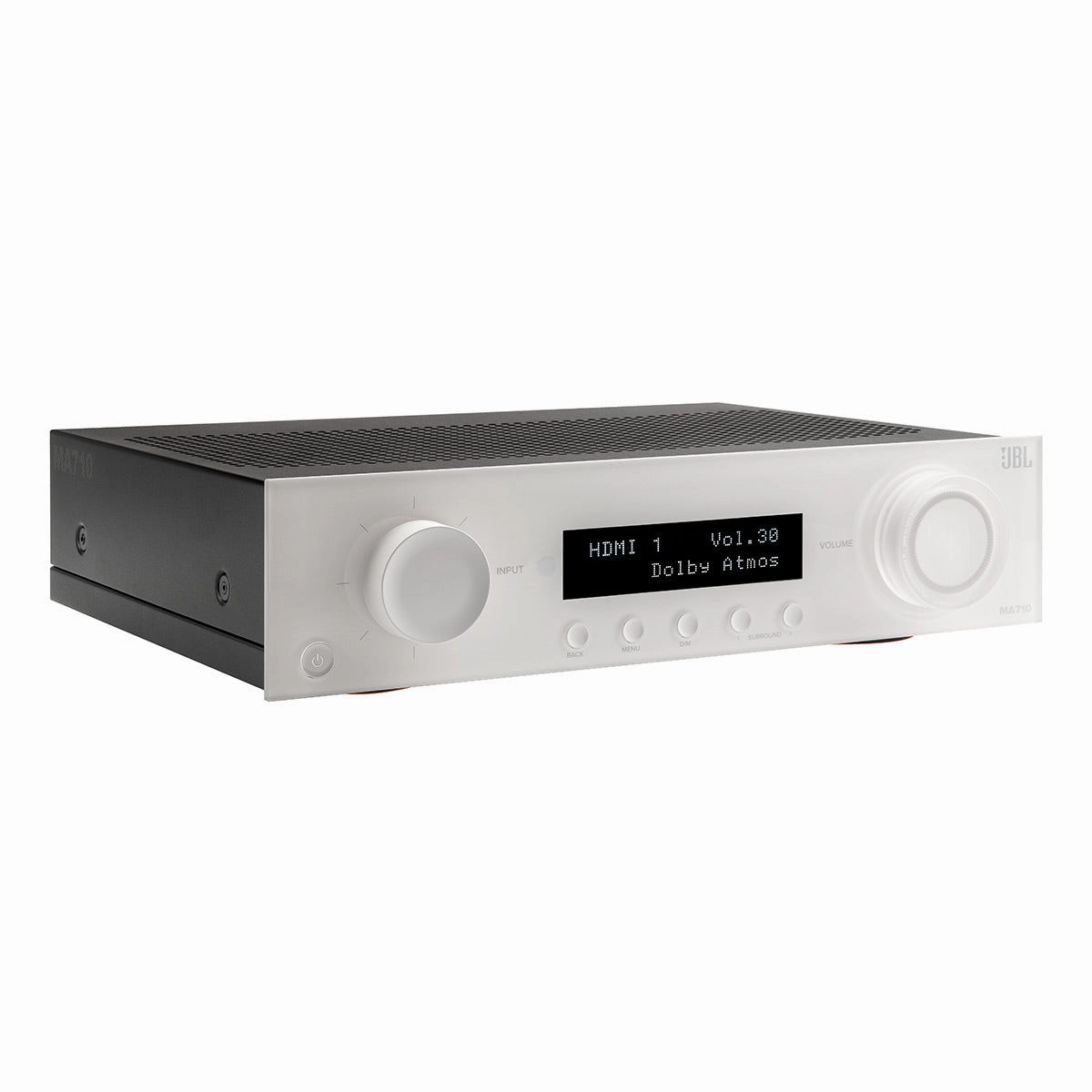JBL MA710 7.2-Channel 8K AV Receiver (White)