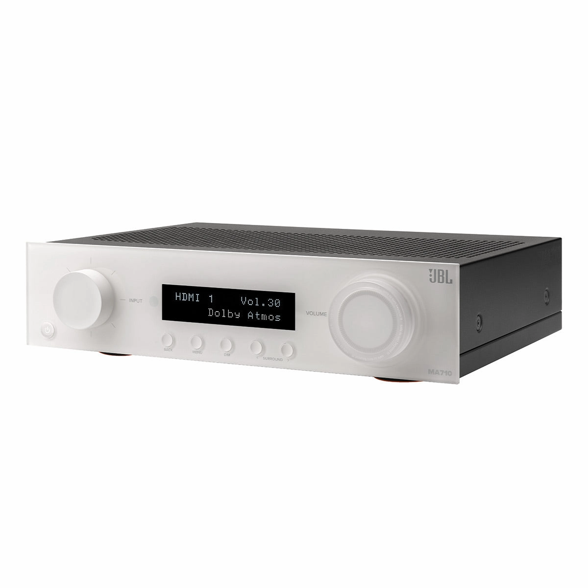 JBL MA710 7.2-Channel 8K AV Receiver (White)