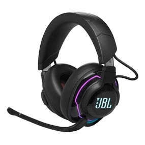 JBL Quantum 910 Wireless Over-Ear Gaming Headphones with Active Noise Cancelling, Bluetooth, & Head Tracking (Black) Wired,Wired Audio,Cabled Equipment