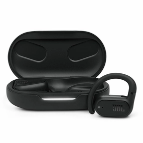 JBL Soundgear Sense Hybrid Open-Ear Headphones with Detachable Neckband (Black) On ear,On-ear Headphones,Ear-pad Audio