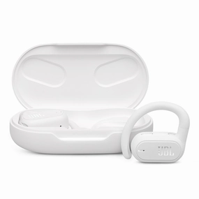 JBL Soundgear Sense Hybrid Open-Ear Headphones with Detachable Neckband (White) JBL,Professional Audio,Studio Monitors
