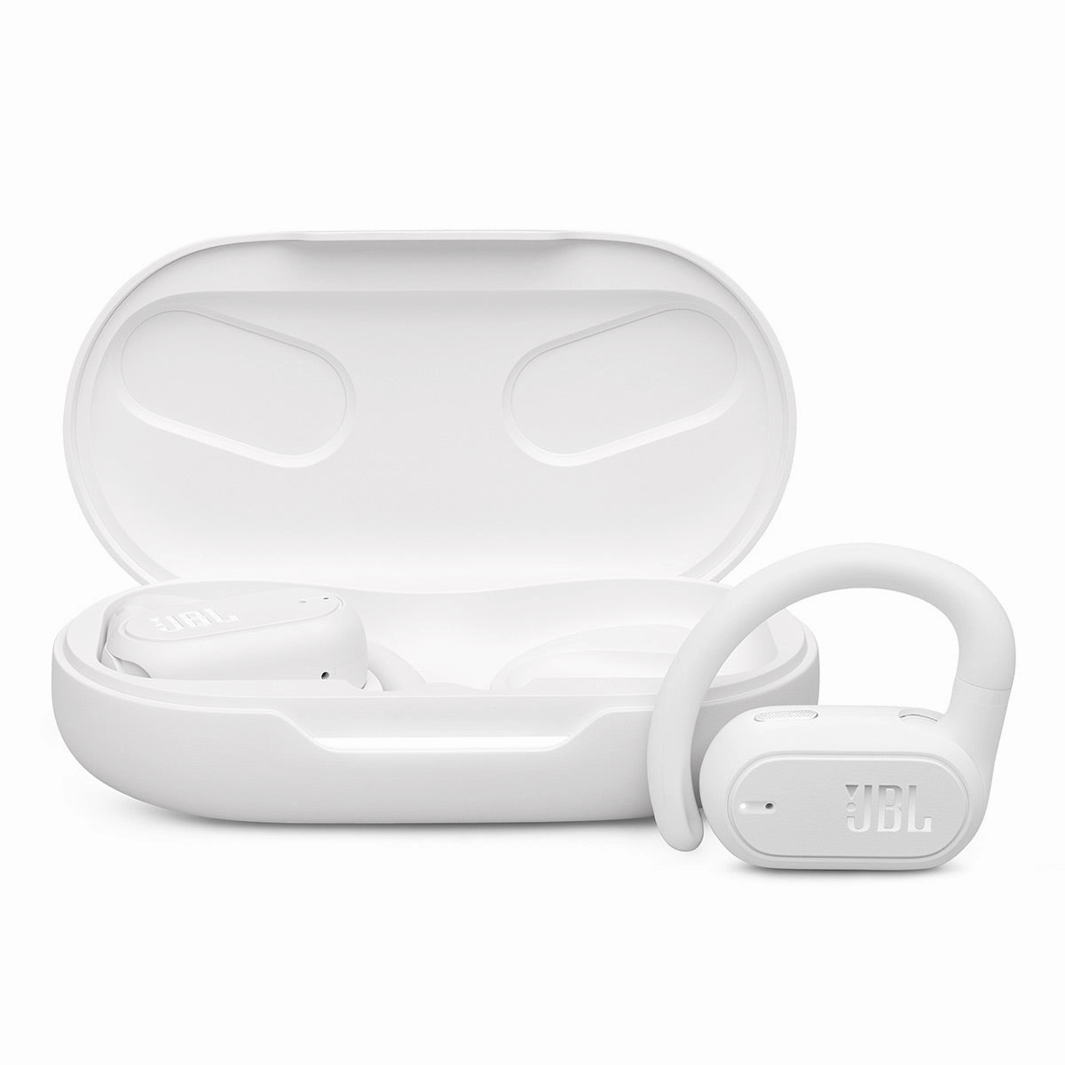 JBL Soundgear Sense Hybrid Open-Ear Headphones with Detachable Neckband (White) JBL,Professional Audio,Studio Monitors