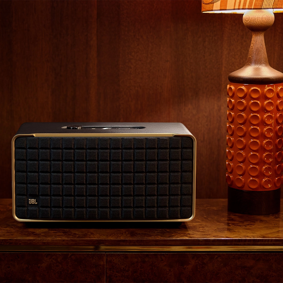 JBL Spinner BT Semi-Automatic Bluetooth Turntable with Authentics 500 Wireless Bluetooth Speaker (Black/Gold)