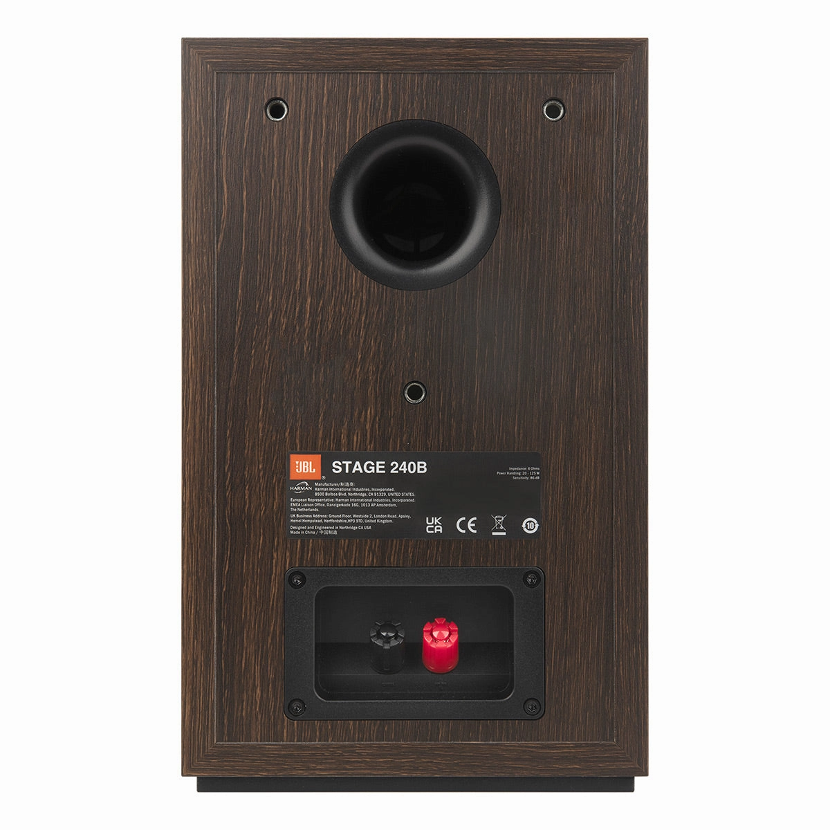 JBL Stage 240B 4.5" Bookshelf Speakers - Pair (Black)