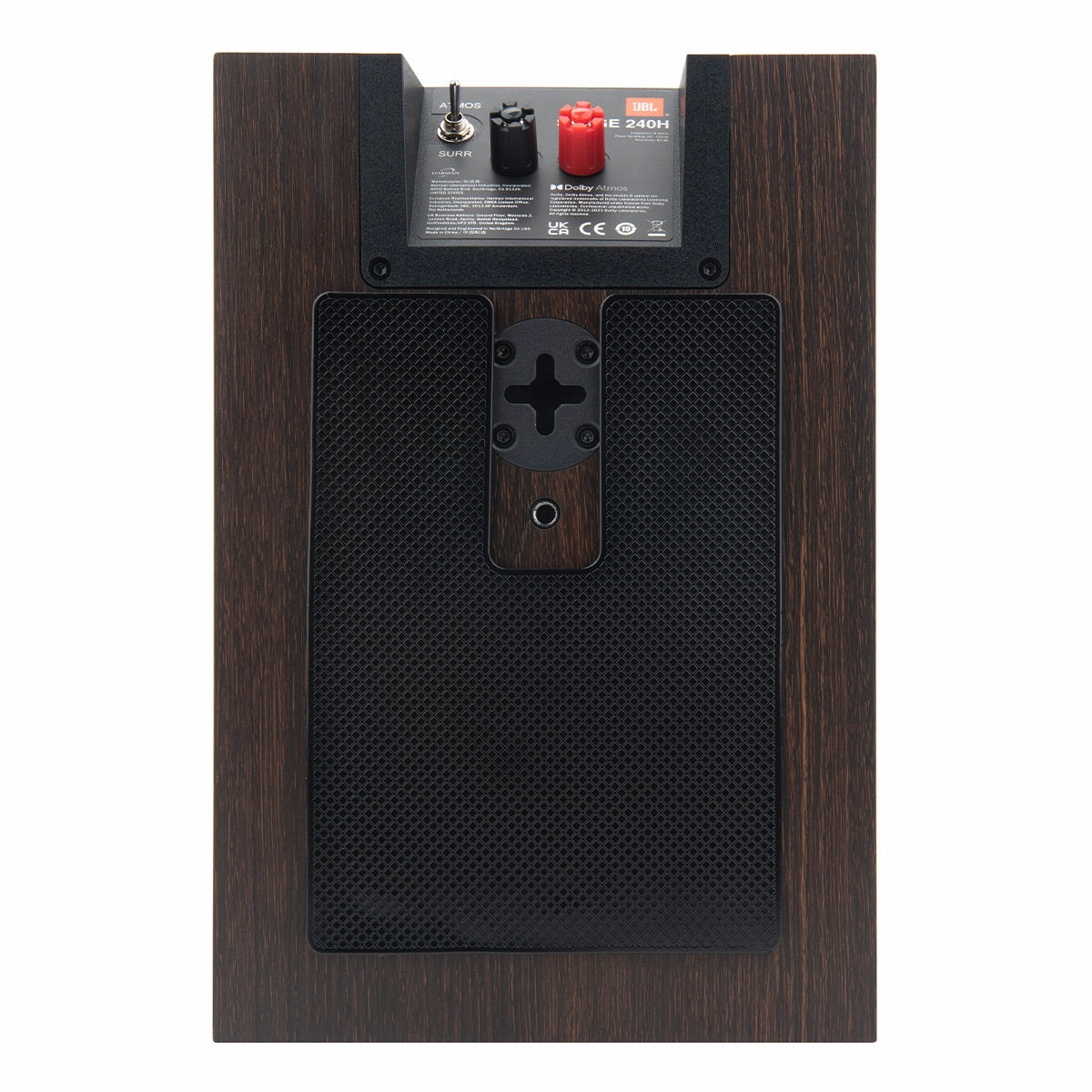 JBL Stage 240H 2-Way 4.5" Dolby Atmos Height Module - Pair (Black)