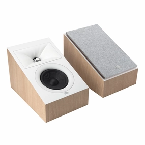 JBL Stage 240H 2-Way 4.5" Dolby Atmos Height Module - Pair (White) Surround Sound Speakers,Multichannel Audio,5.1 Systems