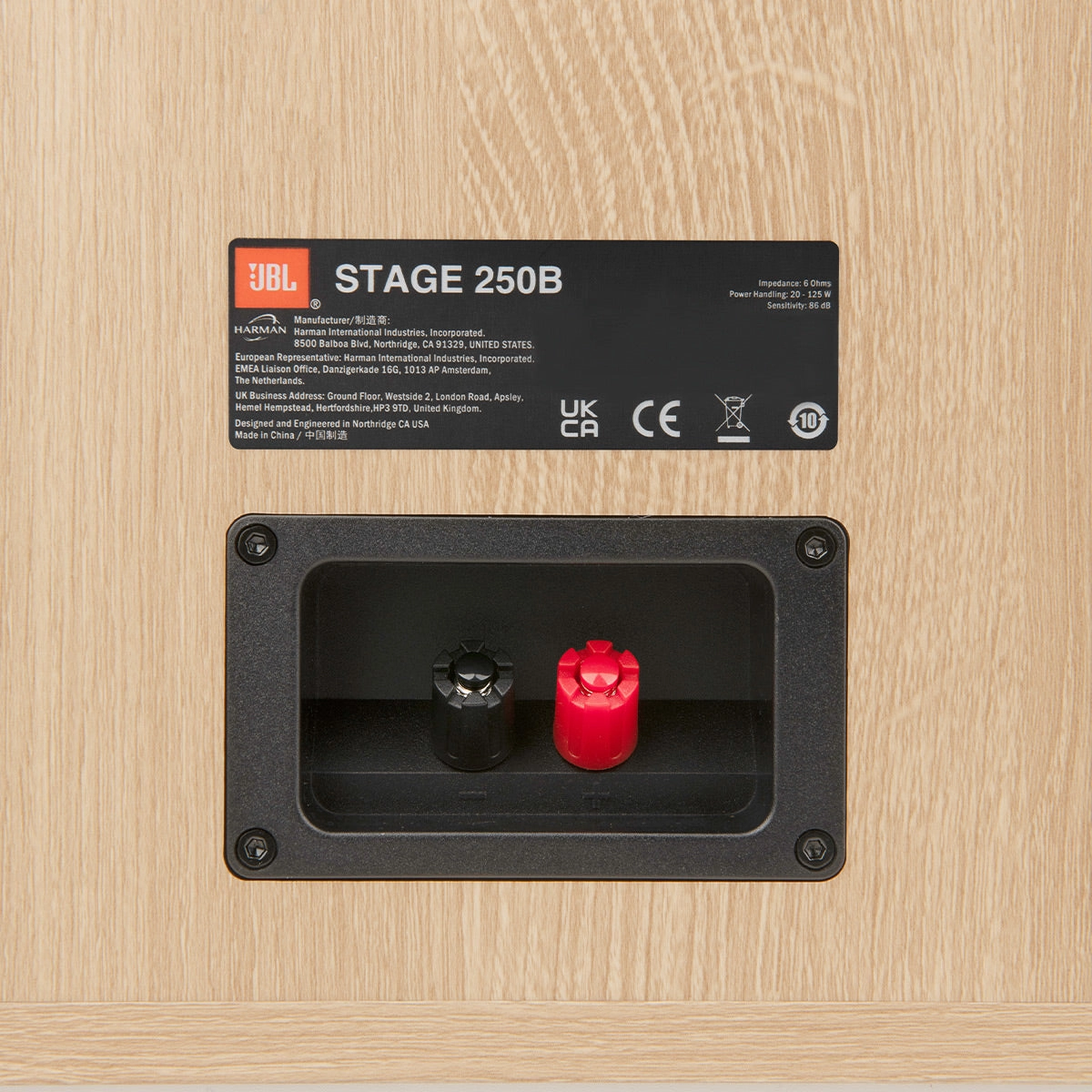 JBL Stage 250B 5.25" Bookshelf Speakers - Pair (White)
