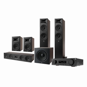 JBL Stage 5.1 Home Theater System with 12 in Sub and 100 Watts/Channel Receiver (Black) hi-fi volume knob,hi-fi remote control system,hi-fi smart amplifier