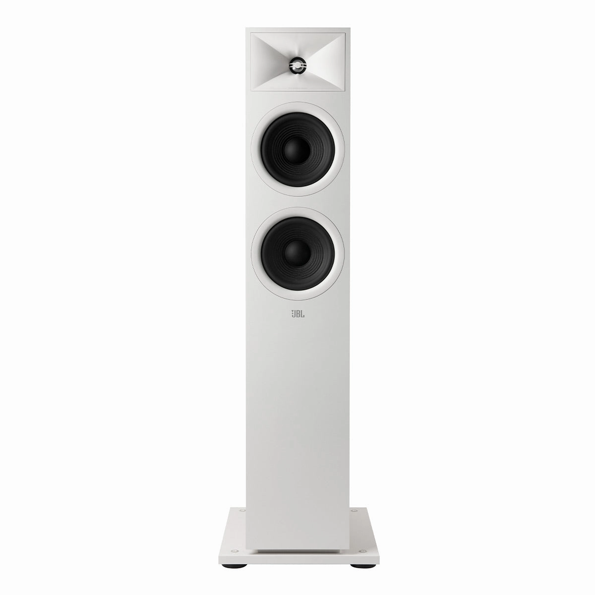 JBL Stage 5.1 Home Theater System with 12 in Sub and 100 Watts/Channel Receiver (White)