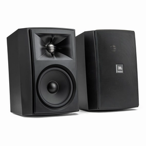 JBL Stage XD-5 Outdoor Loudspeakers - Pair (Black) Outdoor Speakers,Weatherproof Audio,Patio Sound Systems