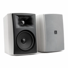 JBL Stage XD-6 2-Way 6.5" Outdoor Loudspeakers - Pair (White) Outdoor Speakers,Weatherproof Audio,Patio Sound Systems