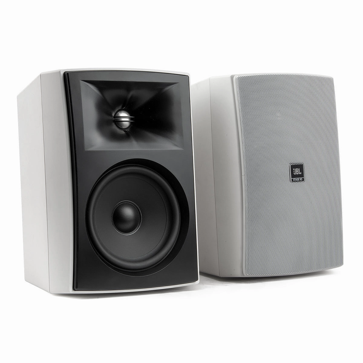 JBL Stage XD-6 2-Way 6.5" Outdoor Loudspeakers - Pair (White) Outdoor Speakers,Weatherproof Audio,Patio Sound Systems