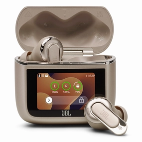 JBL Tour Pro 3 Noise Cancelling True Wireless Earbuds with Smart Case (Latte) Earbuds & In ear Headphones,In-ear Monitors,IEMs