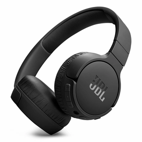 JBL Tune 670NC Wireless On-Ear Adaptive Noise Cancelling Headphones (Black) On ear,On-ear Headphones,Ear-pad Audio
