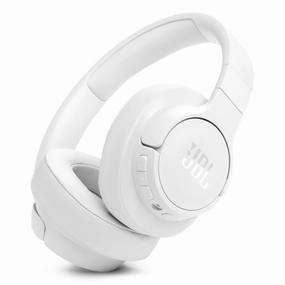JBL Tune 770NC Wireless Over-Ear Adaptive Noise Cancelling Headphones (White) Wired,Wired Audio,Cabled Equipment