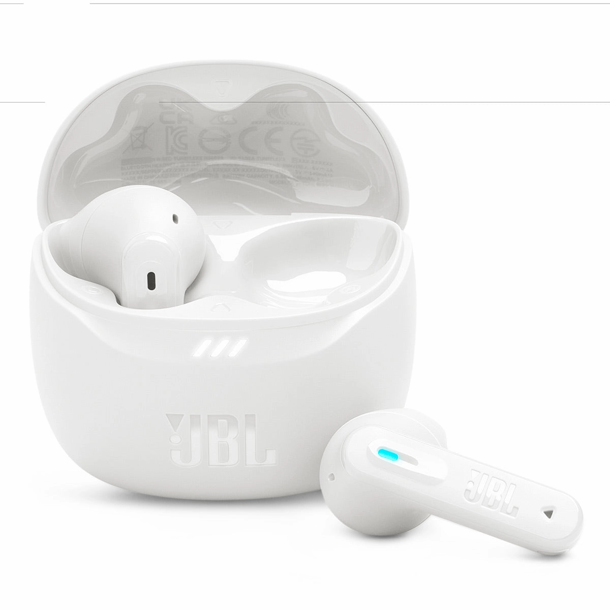 JBL Tune Flex 2 Noise Cancelling True Wireless Headphones (White) Noise cancelling,ANC Headphones,Silence Technology