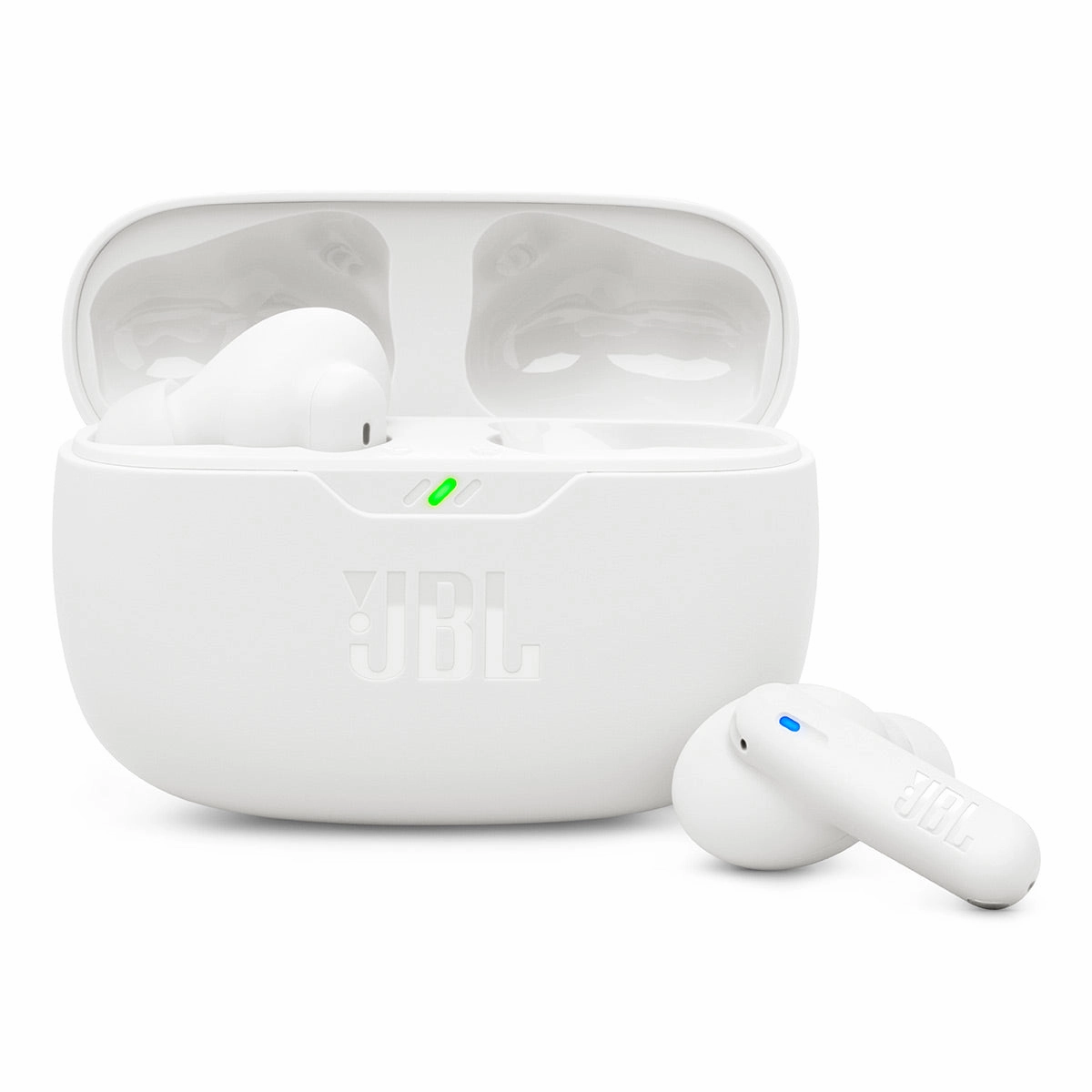JBL Vibe Beam 2 Noise Cancelling True Wireless Headphone (White) Noise cancelling,ANC Headphones,Silence Technology