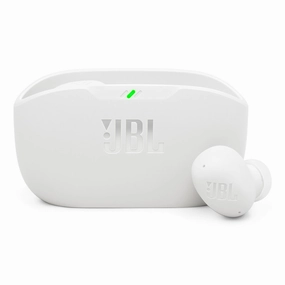 JBL Vibe Buds 2 True Wireless Noise Cancelling Headphones (White) Noise cancelling,ANC Headphones,Silence Technology