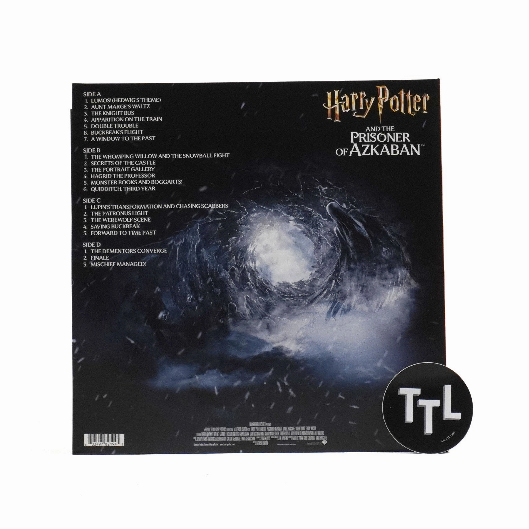 John Williams: Harry Potter And The Prisoner Of Azkaban Original Soundtrack Vinyl 2LP