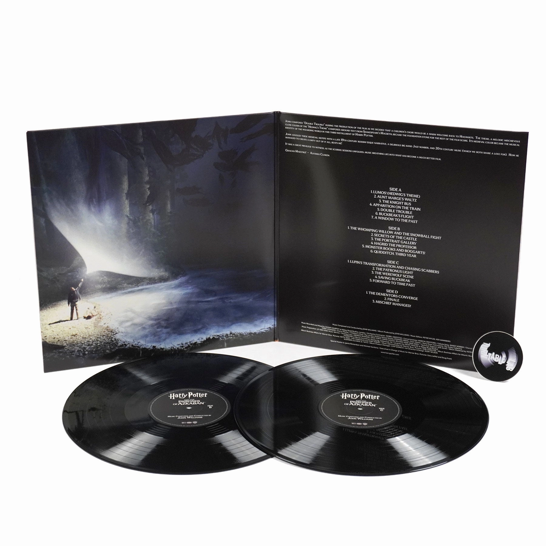 John Williams: Harry Potter And The Prisoner Of Azkaban Original Soundtrack Vinyl 2LP