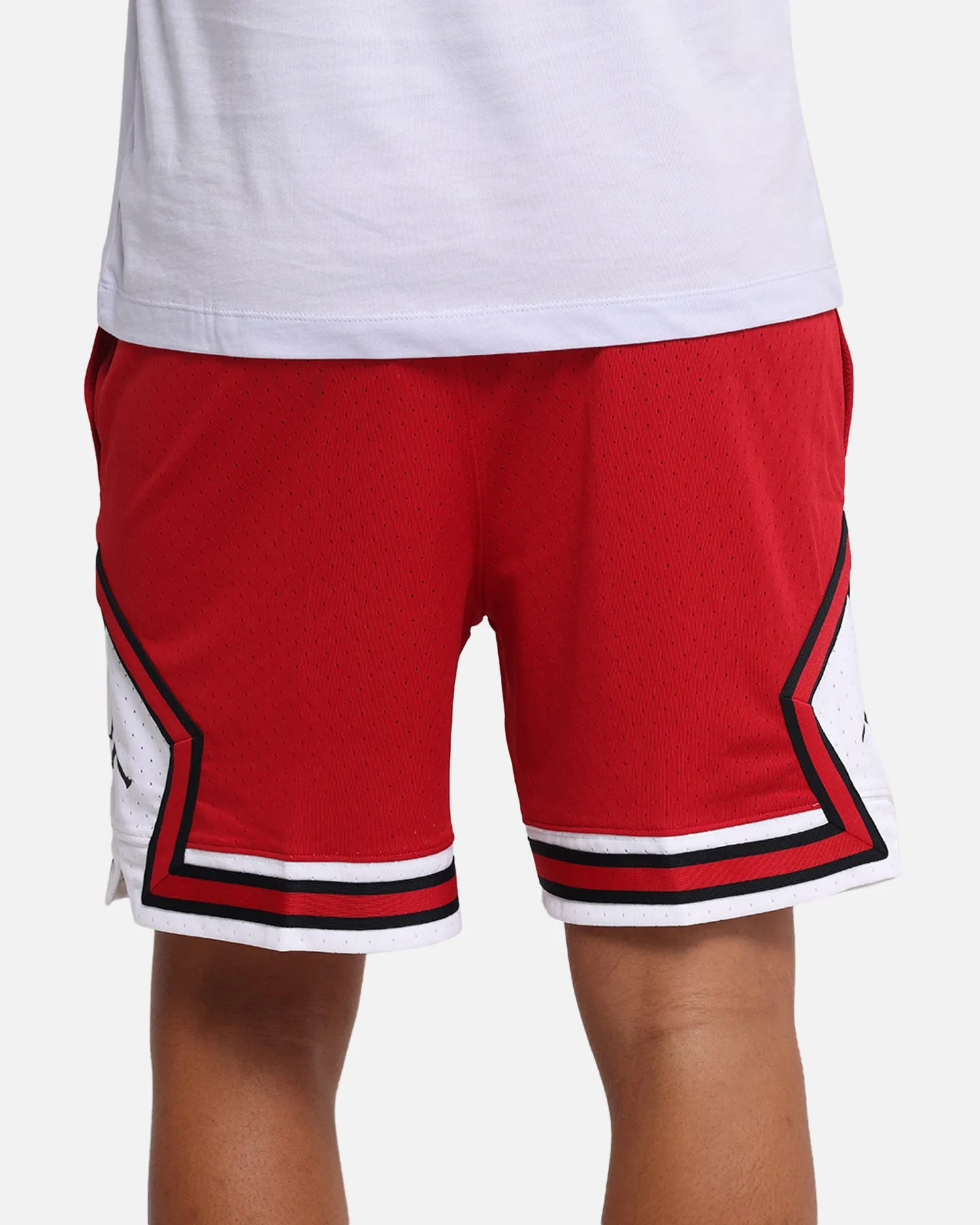 Jordan Dri-FIT Sport Diamond Shorts Gym Red/White