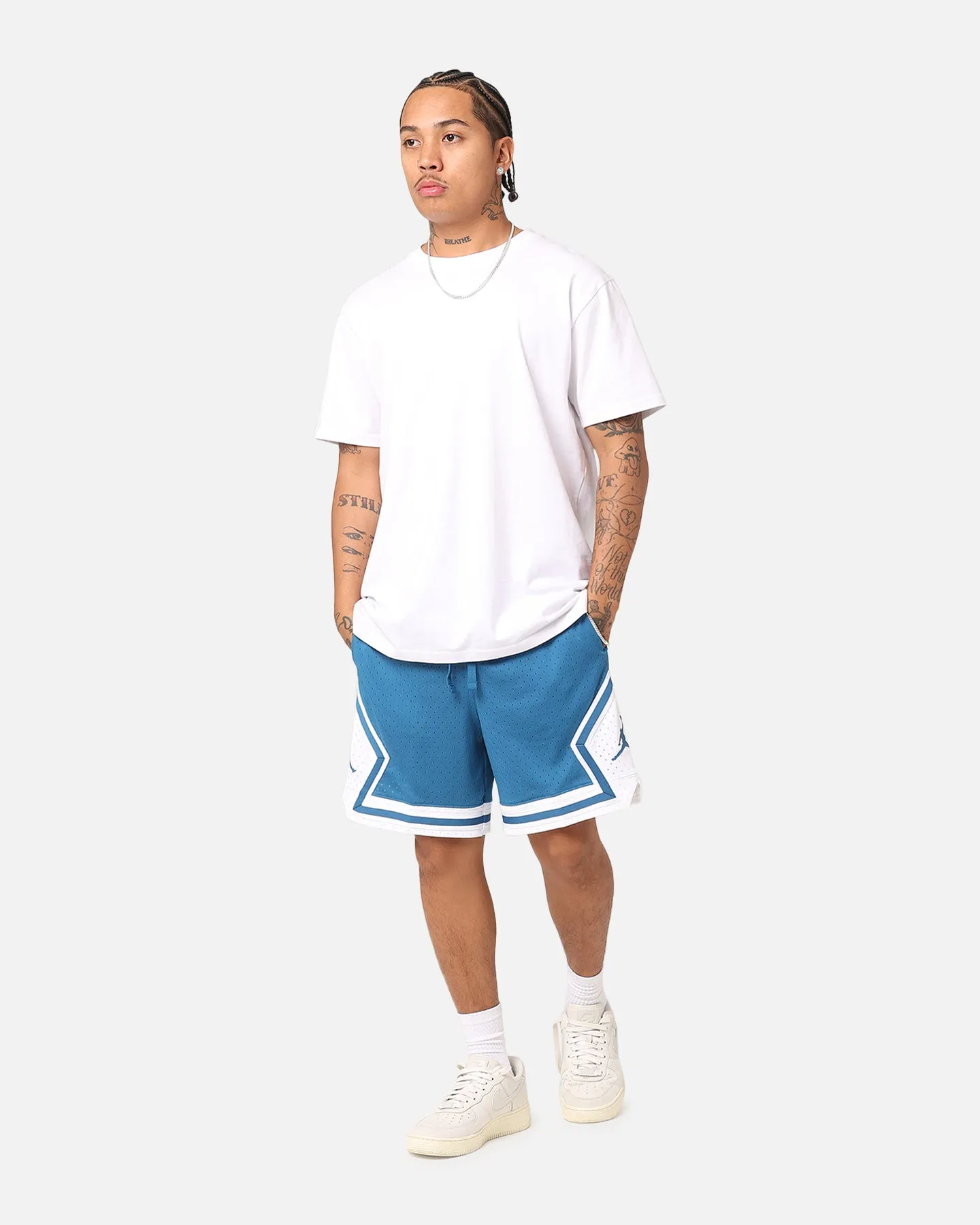 Jordan Dri-FIT Sport Diamond Shorts Industrial Blue