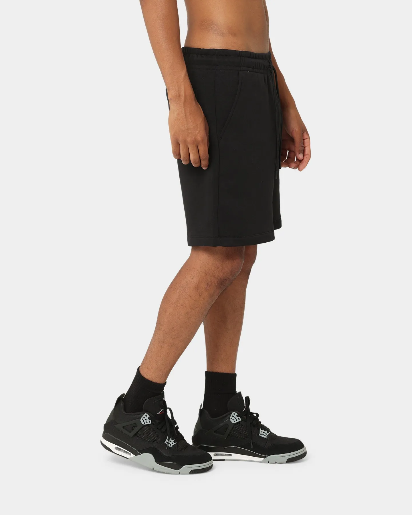 Jordan Essential Fleece Shorts Black/White