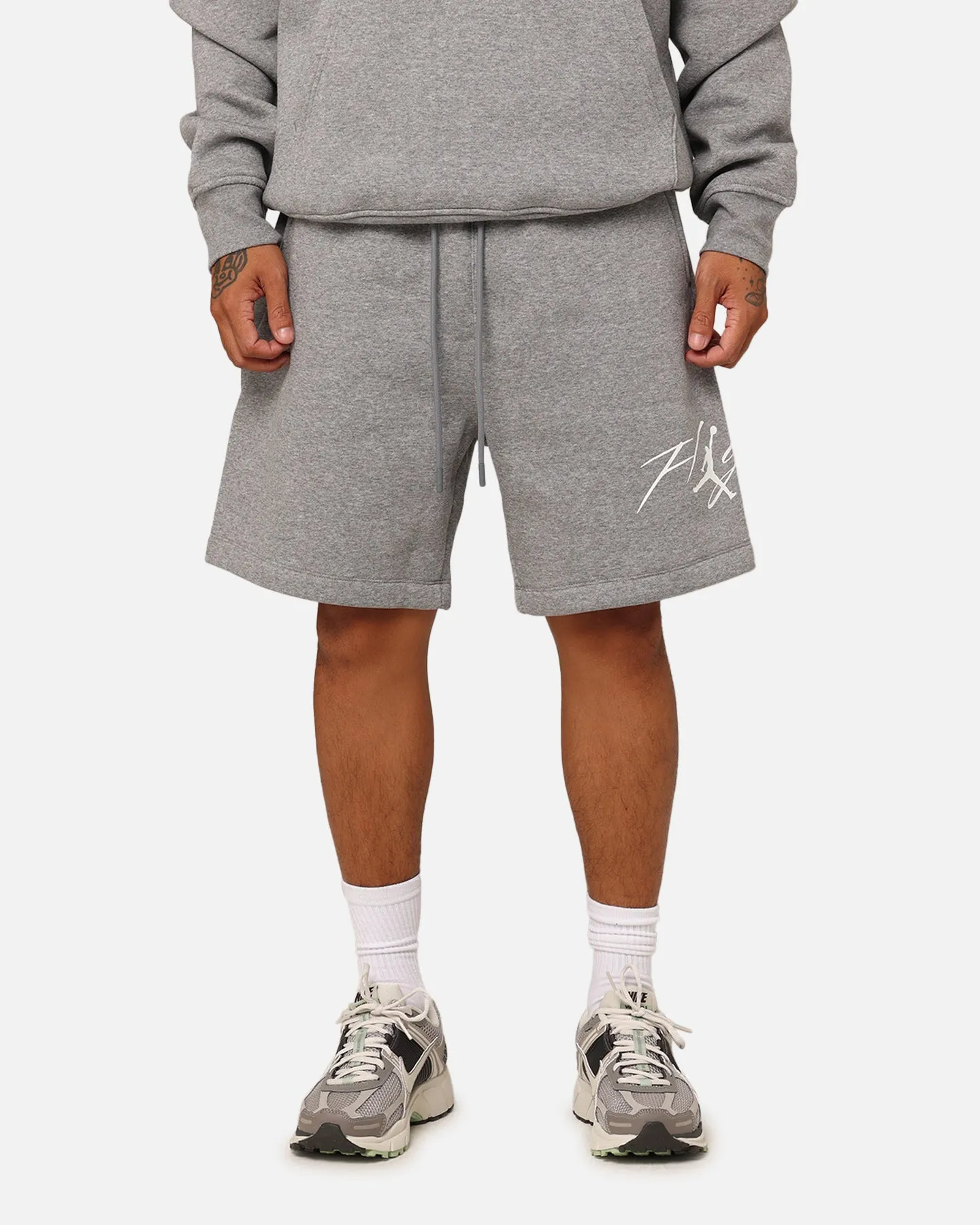 Jordan Essentials Brooklyn Fleece Harbour Shorts Carbon Heather