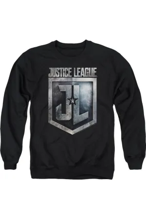 Justice League Movie Shield Logo Adult Crewneck Sweatshirt