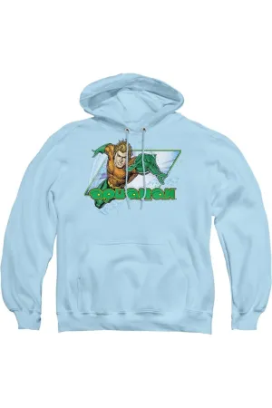 Justice League of America Aquaman Adult Pull Over Hoodie / Hooded Sweatshirt