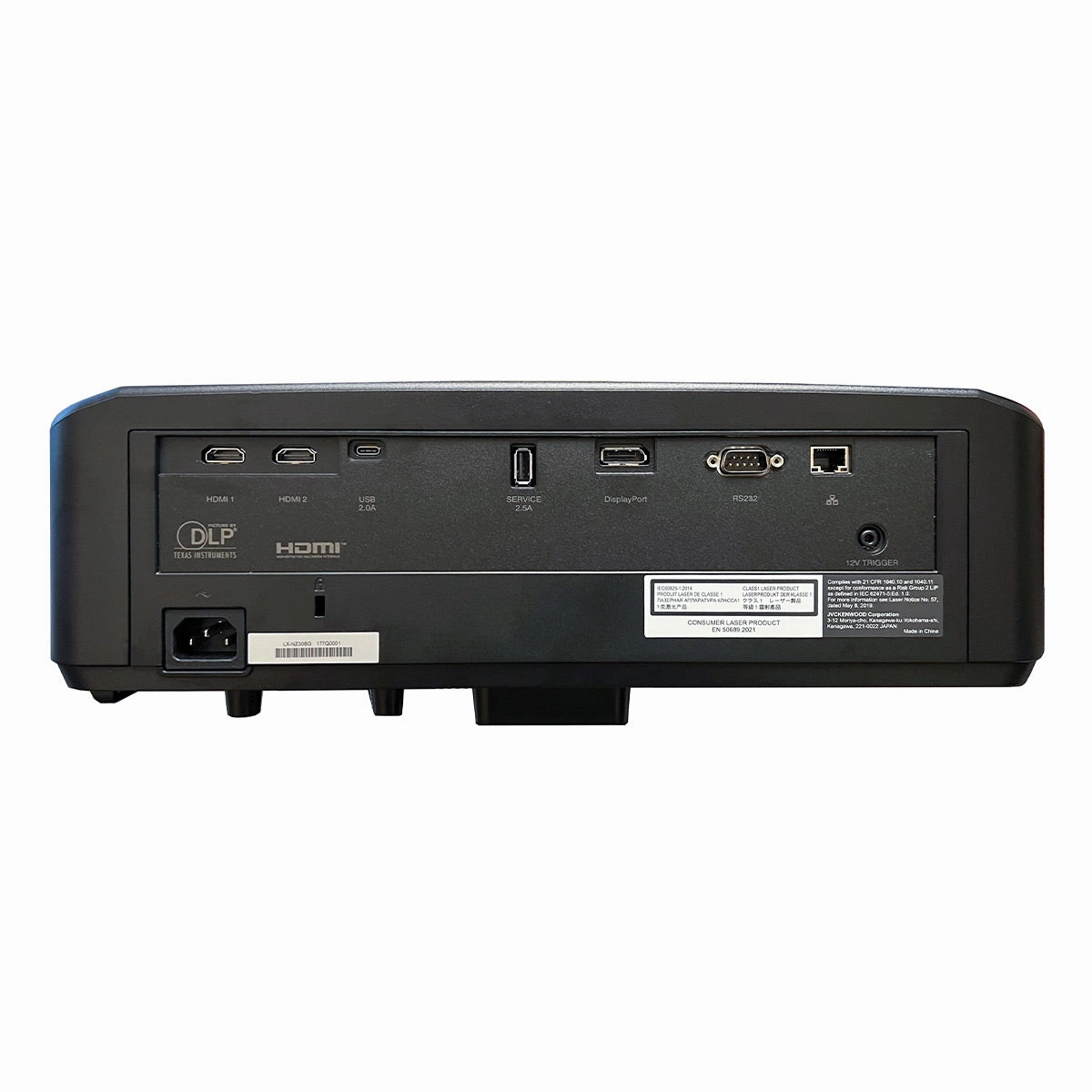 JVC LX-NZ30 4K 3,300 Lumen Laser Home Theater and Gaming Projector with Support for HDR10, Low Latency, & High Frame Rates (Black)