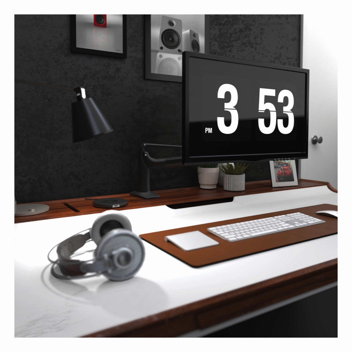 Kanto DMS1000 Desktop Monitor Mount for 17" - 32" Displays with Gas-Shock (Black)