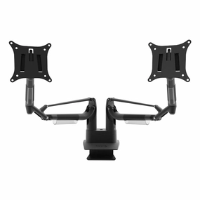 Kanto DMS2000 Dual-Monitor Desktop Mount for 17" - 32" Displays with Gas-Shocks (Black) TV Stands & Brackets,Television Mounts,Display Supports