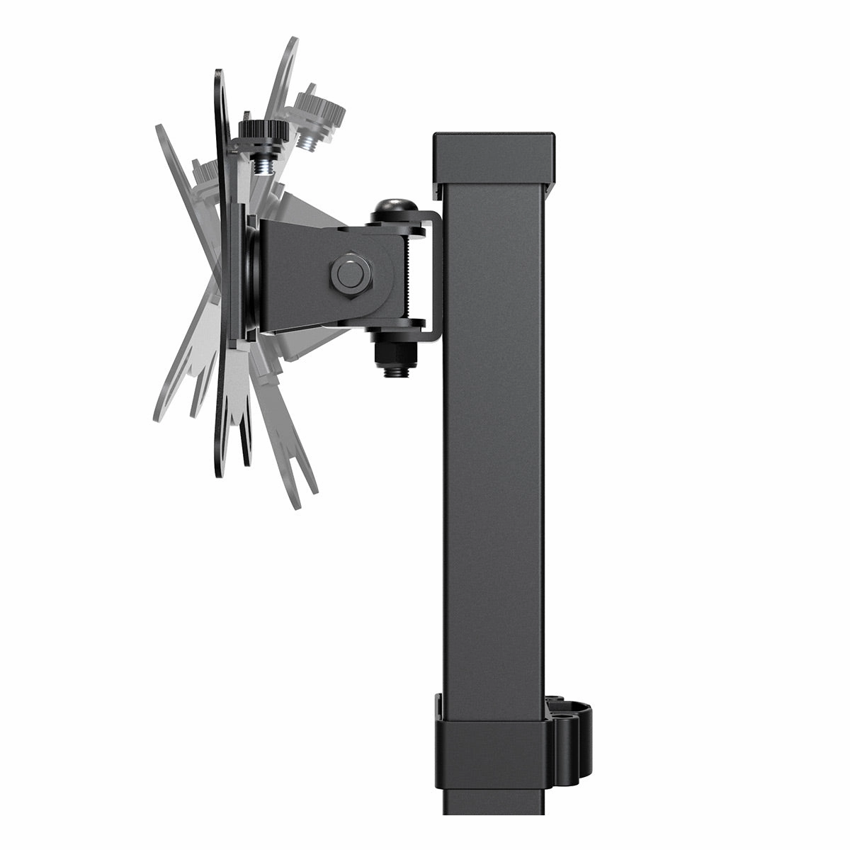 Kanto DTS1000 Universal Desktop Stand with Adjustable Height, Tilt, and Swivel for 17" - 32" Monitors