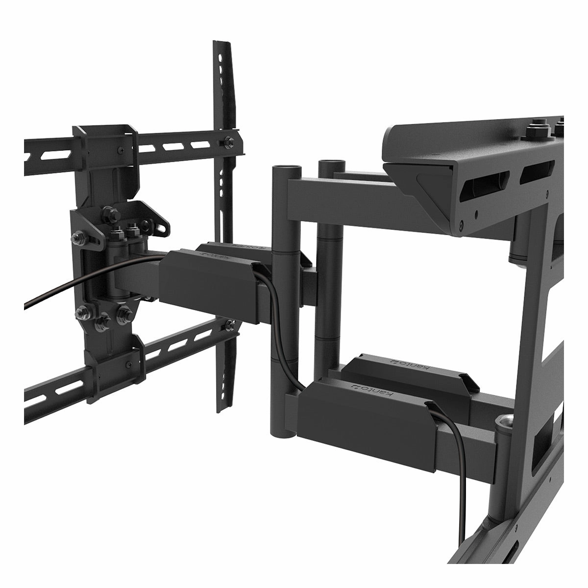 Kanto LX600SW Full-Motion Metal Stud Mount with SNAPTOGGLE&reg; Heavy-Duty Toggle Bolts for 34" - 65" TVs