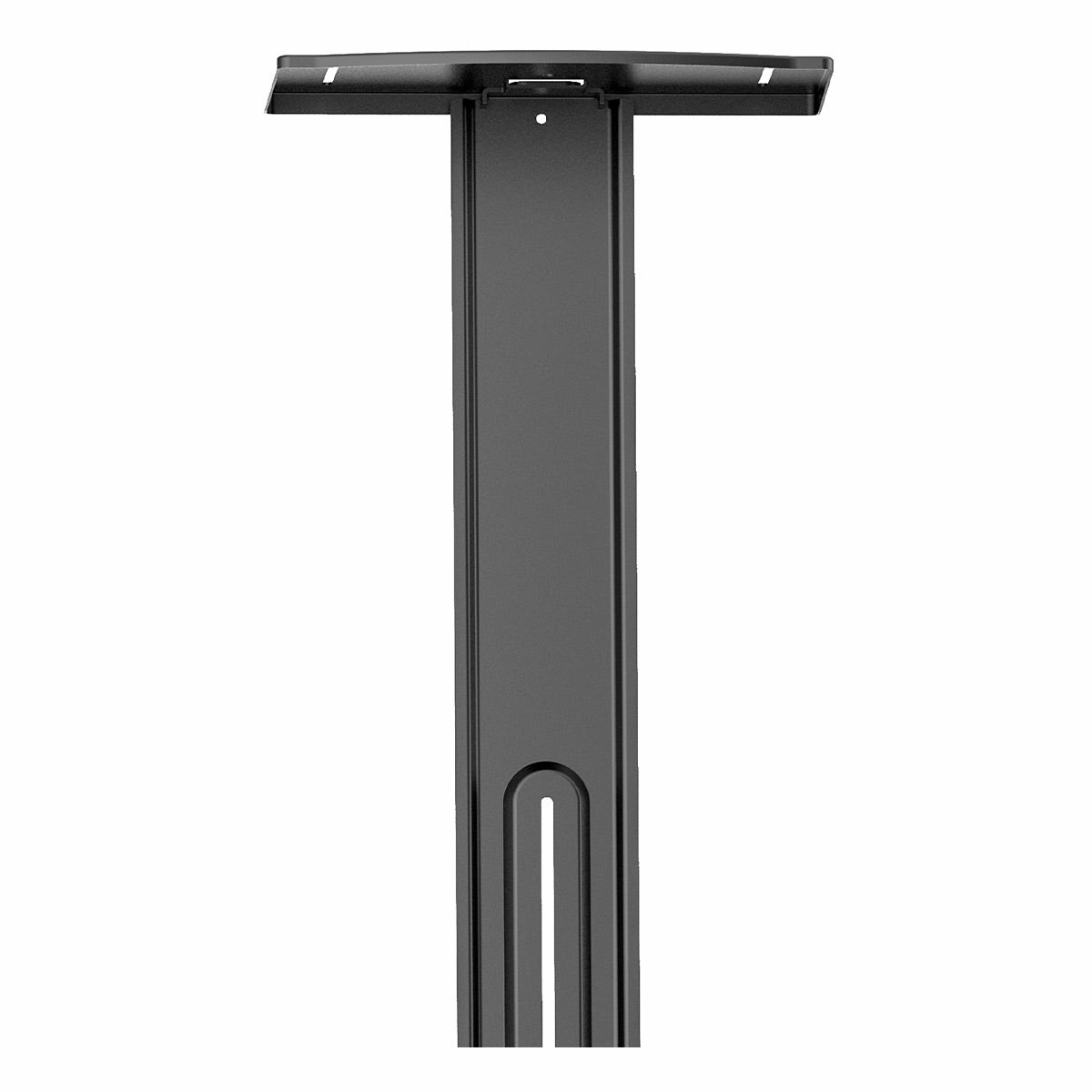 Kanto MTM86PL Height-Adjustable Rolling TV Stand for 55" - 86" TVs with Device Tray and Webcam Shelf