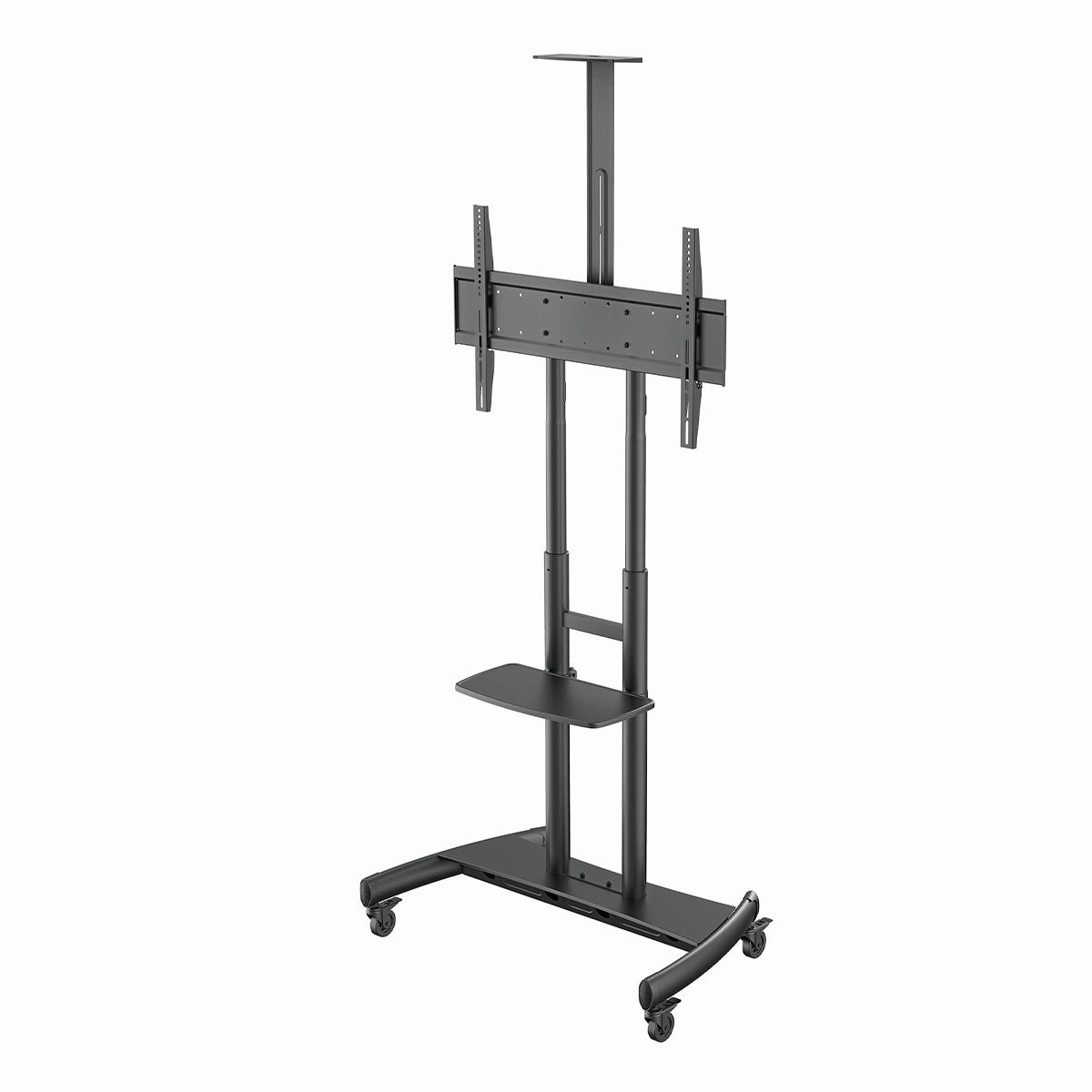 Kanto MTM86PL Height-Adjustable Rolling TV Stand for 55" - 86" TVs with Device Tray and Webcam Shelf hi-fi power strip,hi-fi surge protector,hi-fi coaxial input