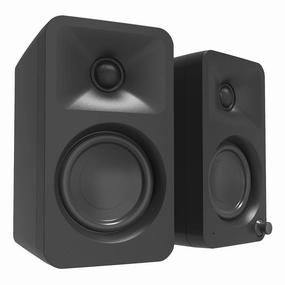 Kanto ORA Powered Reference Desktop Speakers with Bluetooth - Pair (Black)