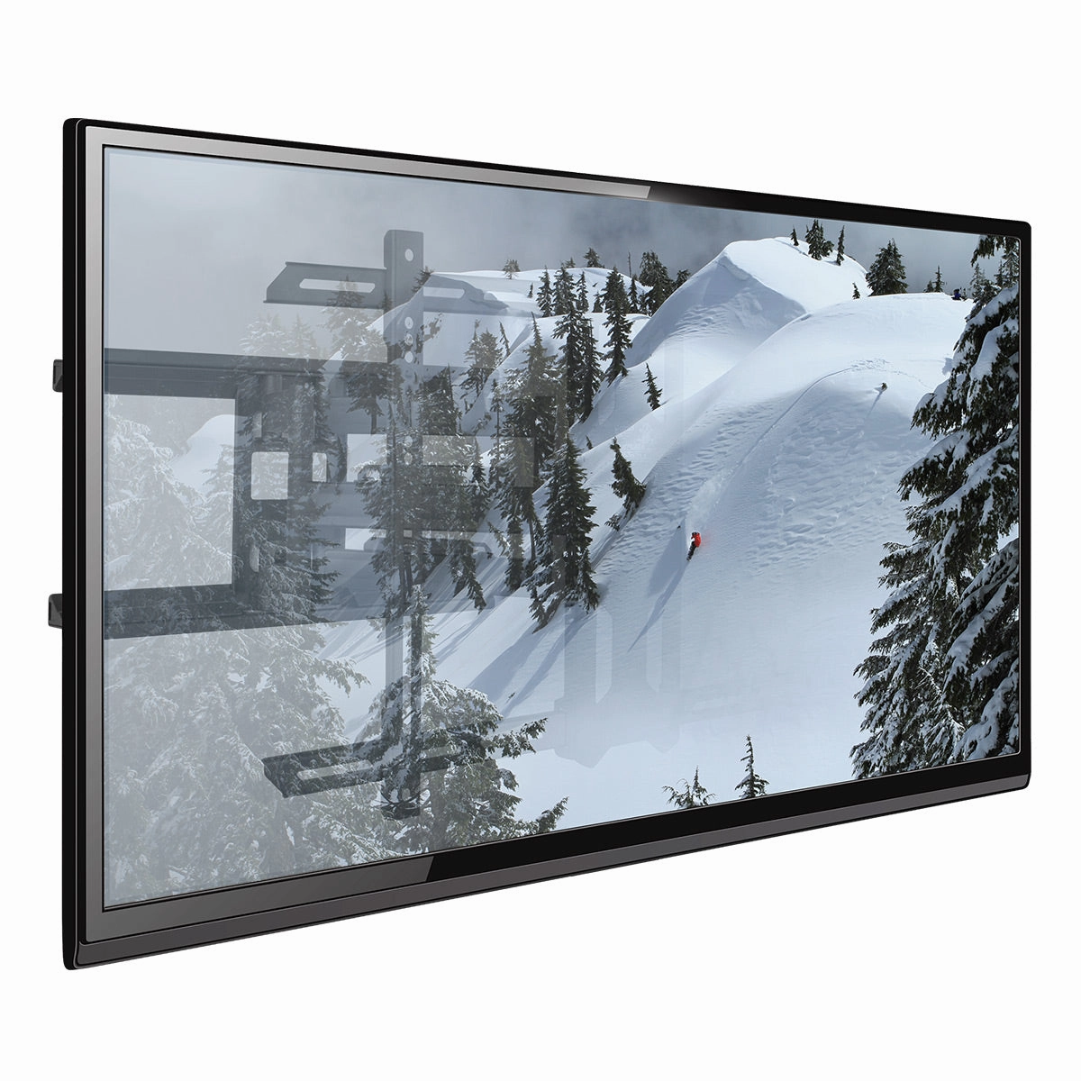 Kanto PDX650 Articulating Full Motion TV Mount for 37" - 75" TV (Black)