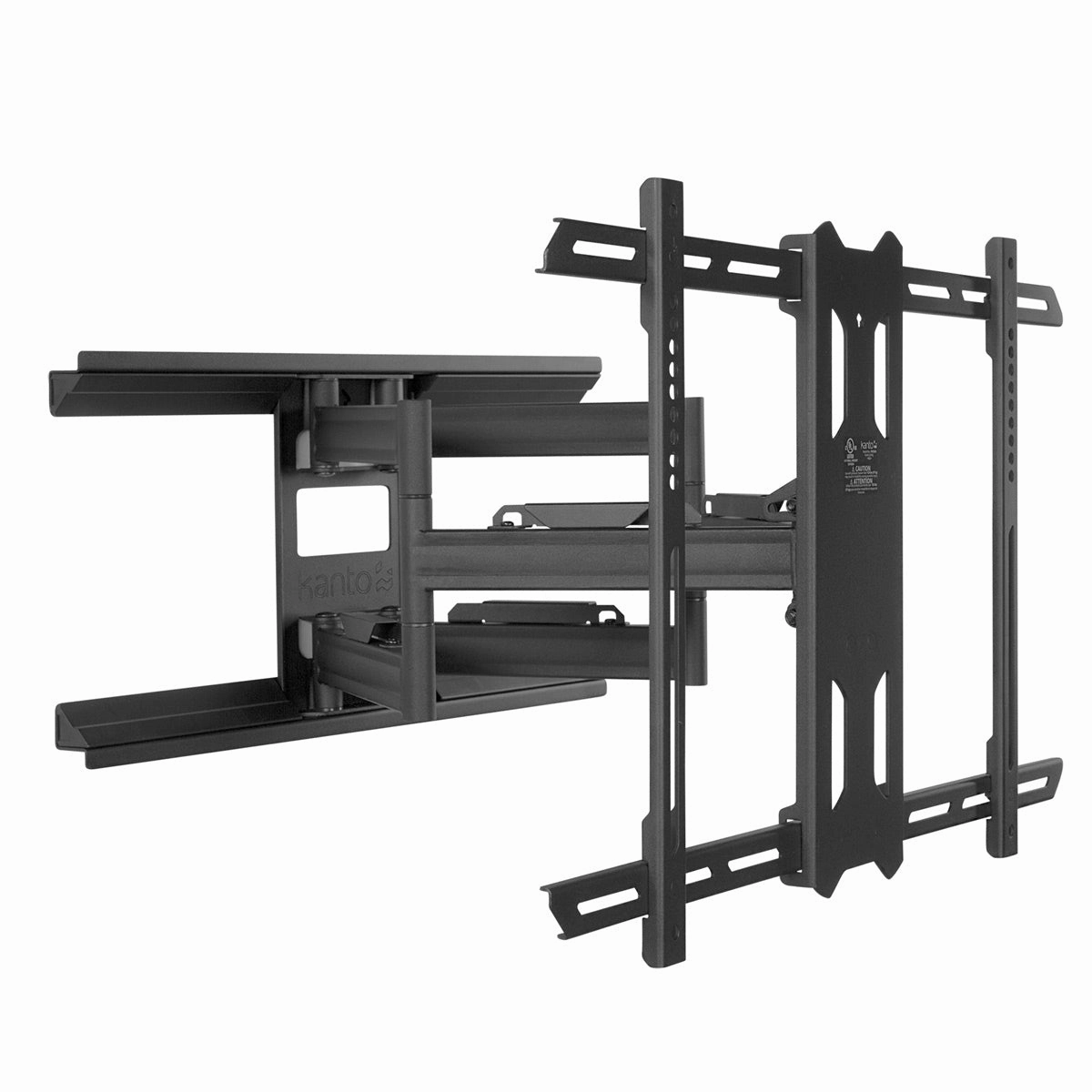 Kanto PDX650 Articulating Full Motion TV Mount for 37" - 75" TV (Black)