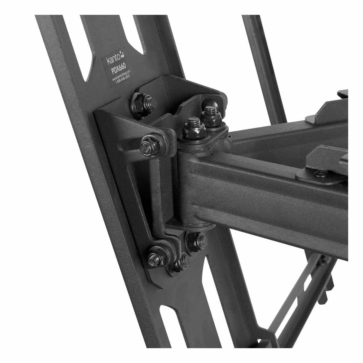 Kanto PDX650 Articulating Full Motion TV Mount for 37" - 75" TV (Black)