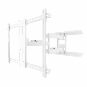 Kanto PDX650 Articulating Full Motion TV Mount for 37" - 75" TV (White) TV Stands & Brackets,Television Mounts,Display Supports