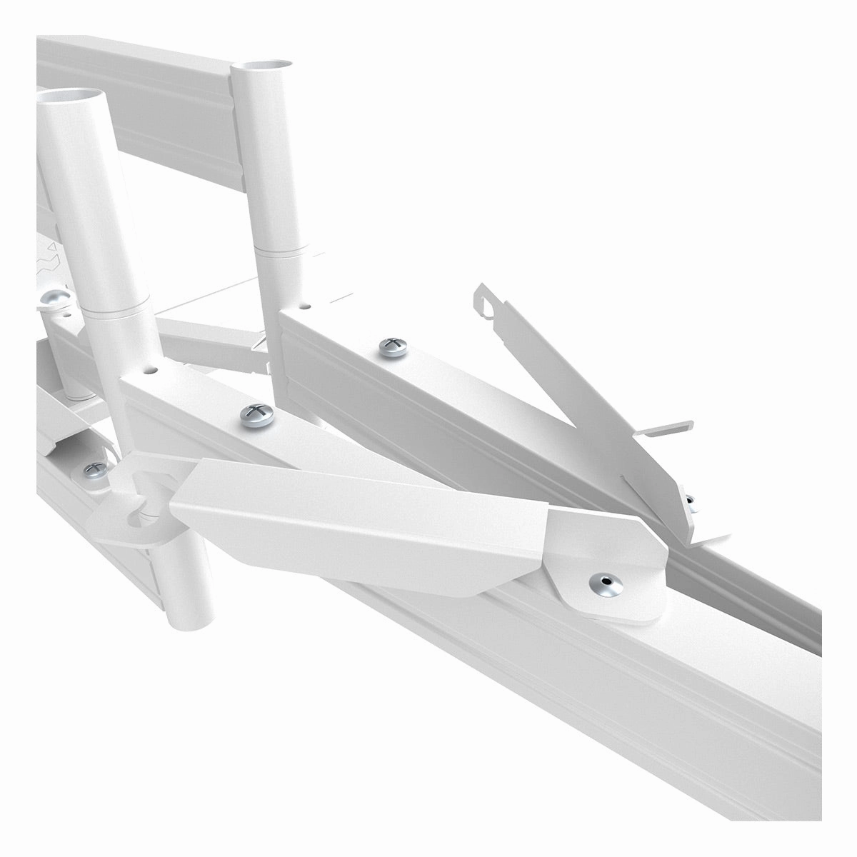 Kanto PDX650 Articulating Full Motion TV Mount for 37" - 75" TV (White)
