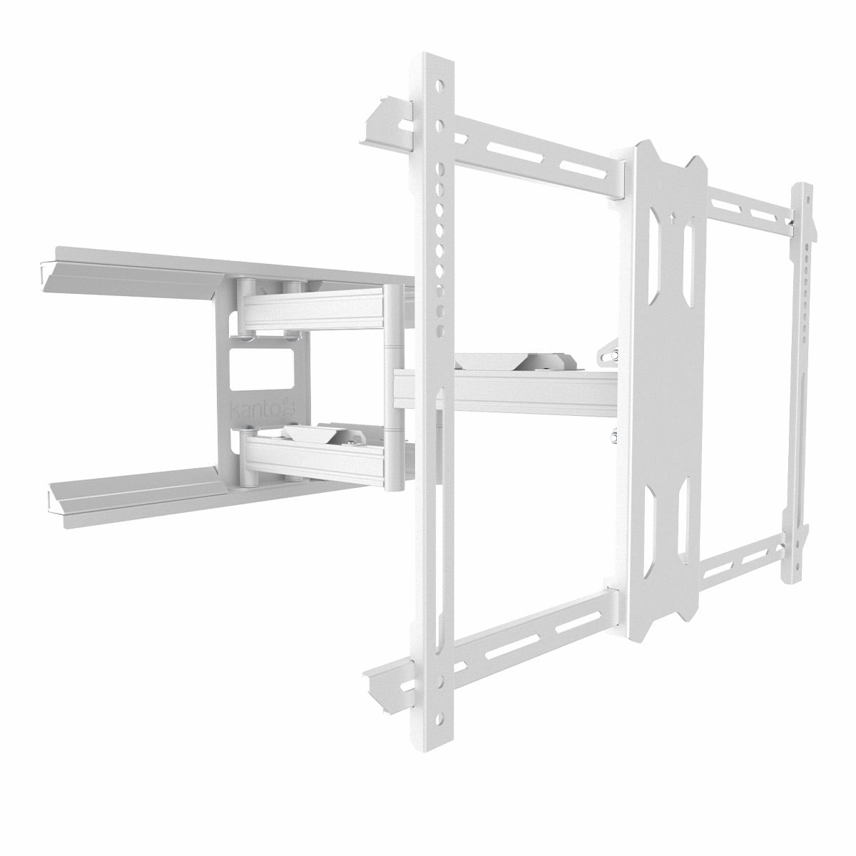Kanto PDX650 Articulating Full Motion TV Mount for 37" - 75" TV (White)