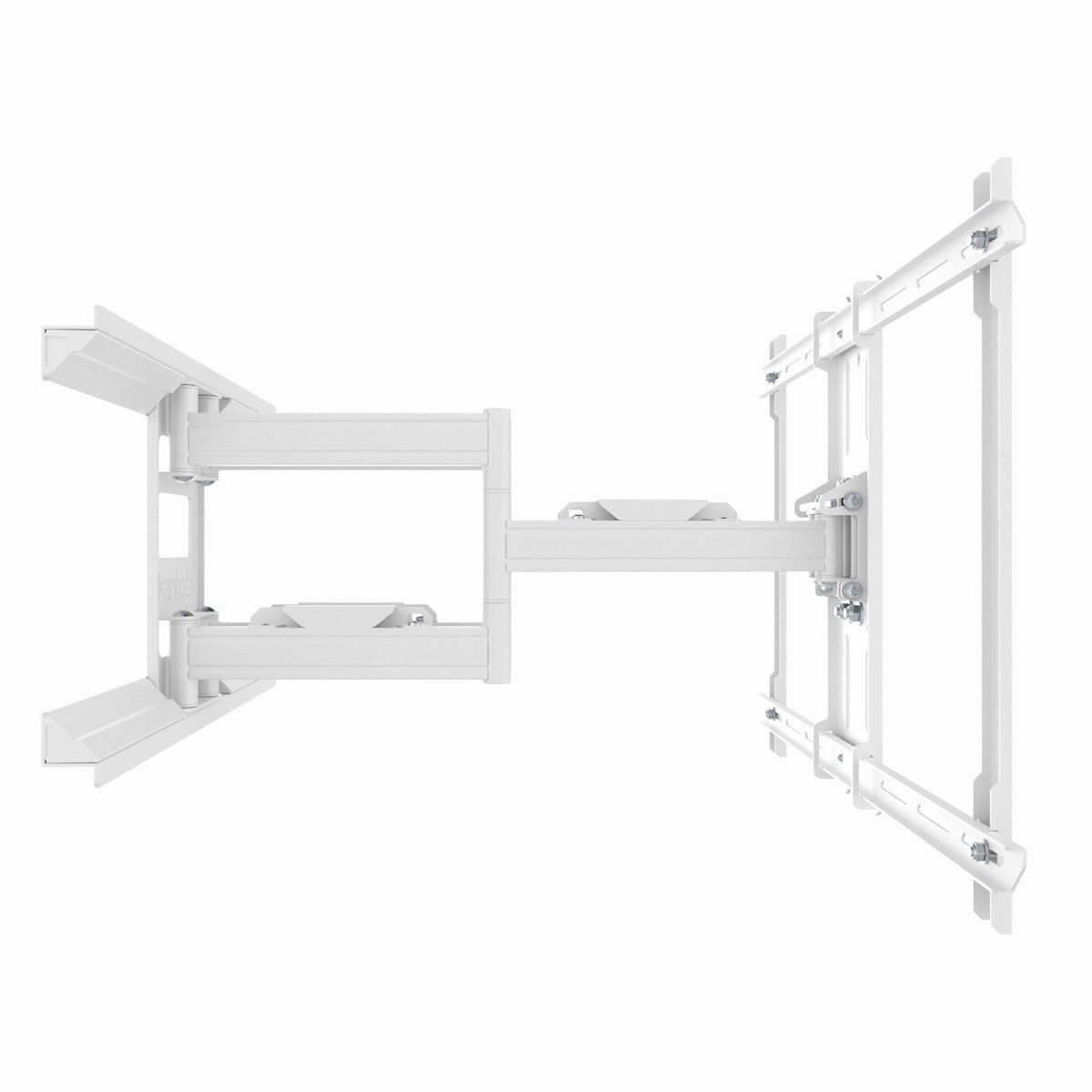 Kanto PDX650 Articulating Full Motion TV Mount for 37" - 75" TV (White)