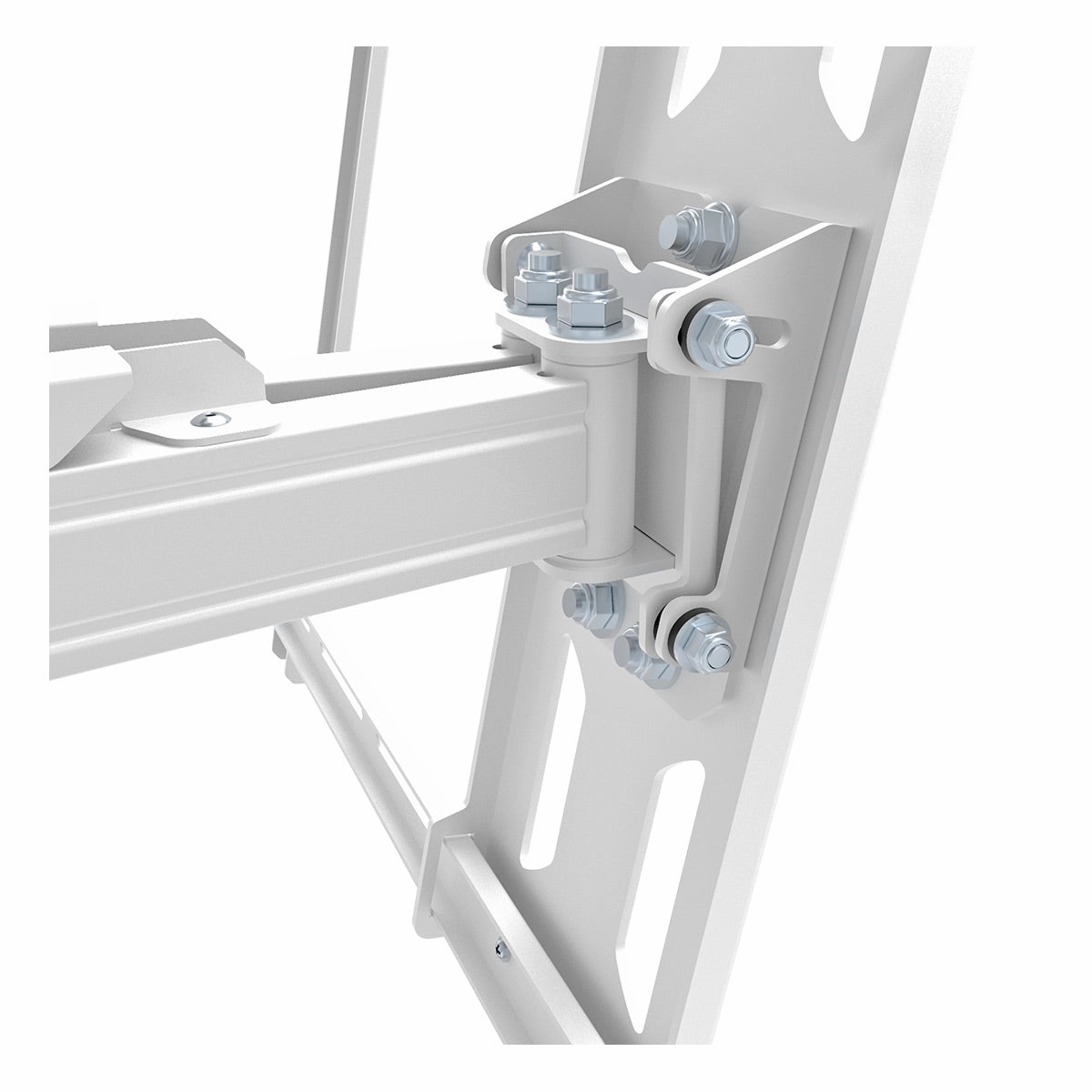 Kanto PDX650 Articulating Full Motion TV Mount for 37" - 75" TV (White)