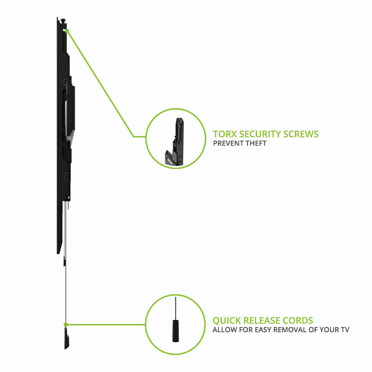 Kanto PF400 Low Profile Wall Mount for 40" - 90" TV
