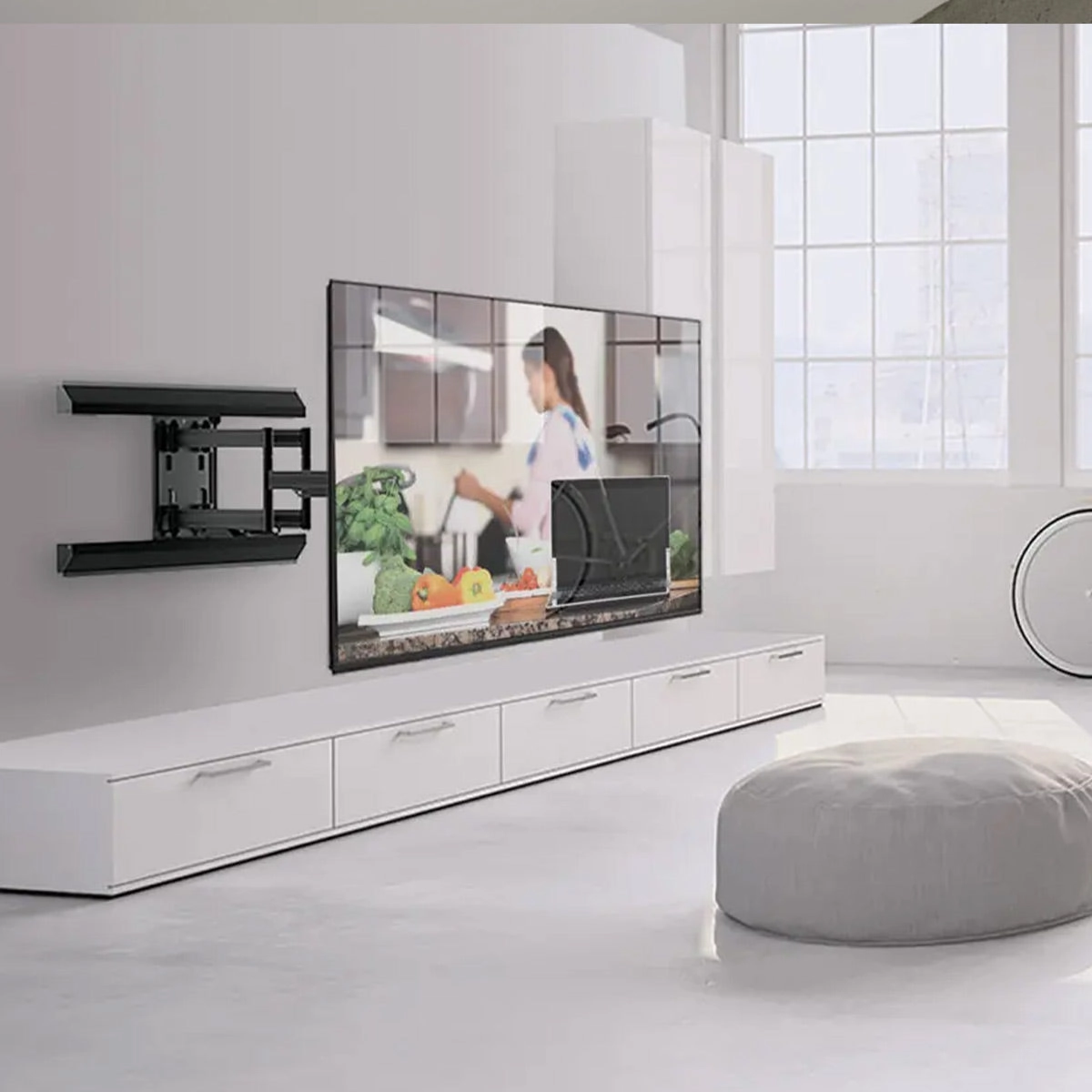 Kanto PMX660 Pro Articulating Full Motion Mount for 37" - 80" TV