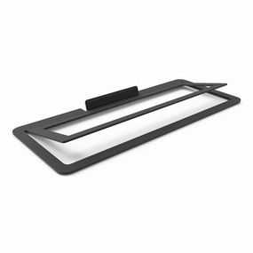 Kanto S10 Low-Profile Angled Sound Bar and Center Channel Speaker Stand Speaker stands,Audio Stands,Speaker Mounts