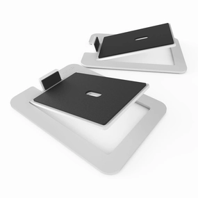 Kanto S6W Desktop Speaker Stands for Large Speakers (White) Speaker stands,Audio Stands,Speaker Mounts